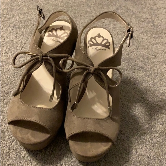 Suede Wedges - Picture 2 of 6